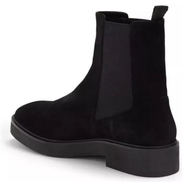 Stuart Weitzman Henley Suede Leather Chelsea Ankle Boot 7.5 - Picture 3 of 13